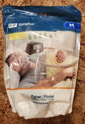 Fisher & Paykel Simplus 400476 Full Face CPAP/BiPAP Mask, Medium