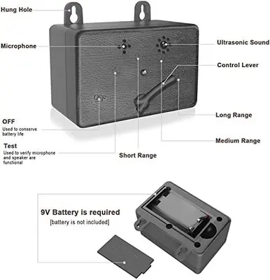Barking Box Anti-Bark Device for Dogs, 50 ft Range, 3 Levels photo 4