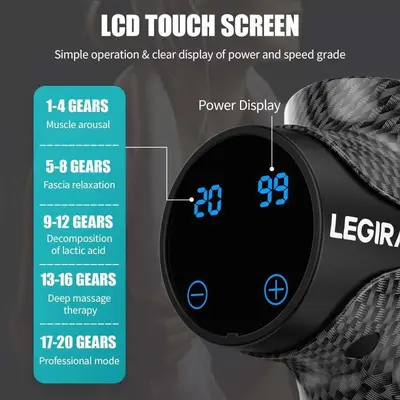 Legiral LE3 Portable Massage Gun for Athletes photo 5