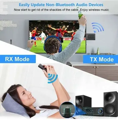 4-in-1 Bluetooth 5.0 Transmitter and Receiver Audio Adapter photo 8