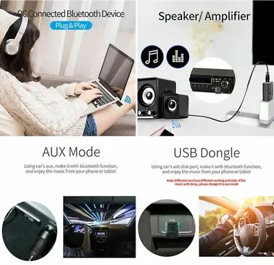 4-in-1 Bluetooth 5.0 Transmitter and Receiver Audio Adapter photo 7