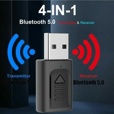 4-in-1 Bluetooth 5.0 Transmitter and Receiver Audio Adapter photo 10