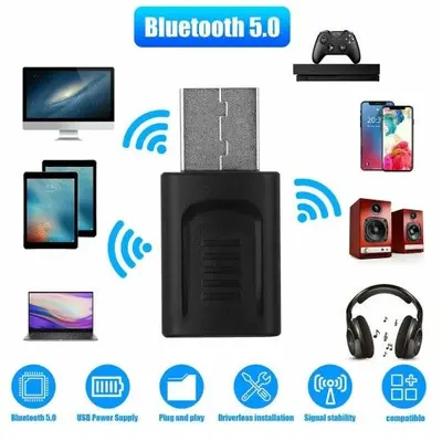 4-in-1 Bluetooth 5.0 Transmitter and Receiver Audio Adapter photo 5