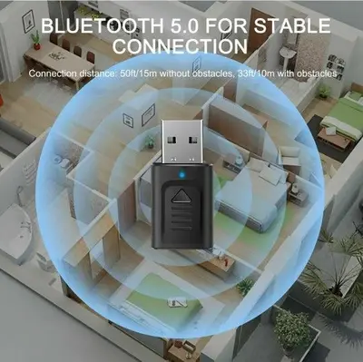 4-in-1 Bluetooth 5.0 Transmitter and Receiver Audio Adapter photo 9