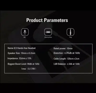 Extra Bass Earphones with Mic for PC, Samsung and iPhone photo 7