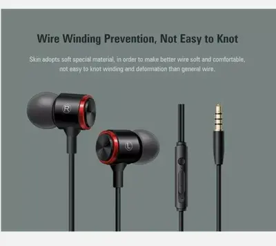 Extra Bass Earphones with Mic for PC, Samsung and iPhone photo 5