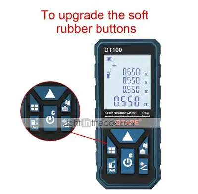 DTAPE DT50 2.0" Backlit LCD Laser Rangefinder Distance Meter photo 5
