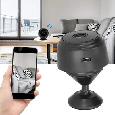 Wireless WiFi Mini Spy Camera with Rechargeable Battery photo 4