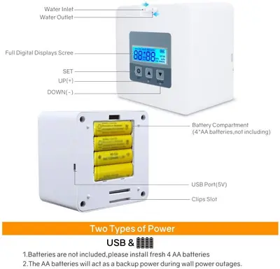 30-Day Digital Programmable Water Timer, 5V USB Powered photo 6