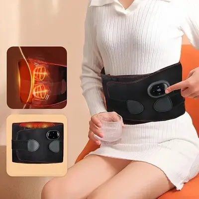 Cordless Heating Pad and Massager Back Support Belt photo 3