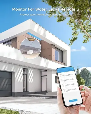 Govee WiFi Water Leak Sensor, 100dB Alarm with App Alerts photo 3