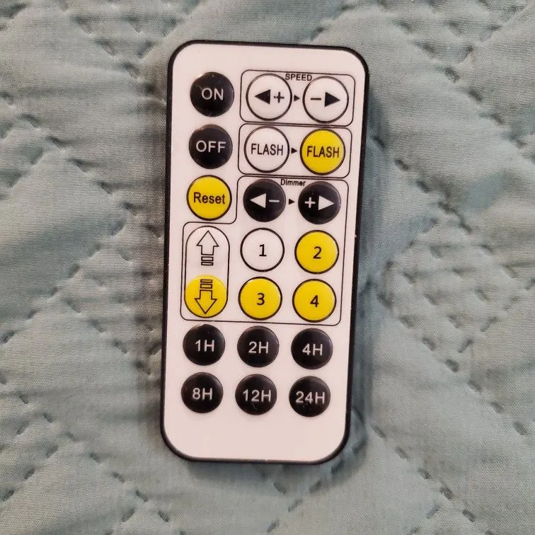 Remote for 16-Color Dimmable 3D Night Light Touch Lamp