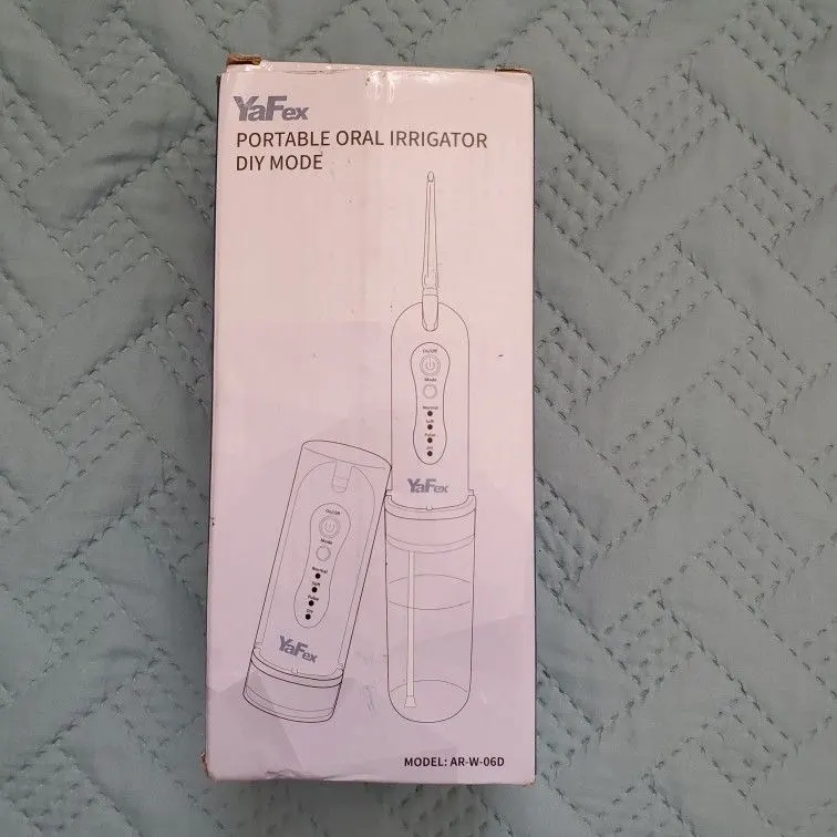 YaFex Cordless Portable Water Flosser with Case, 5 Jets