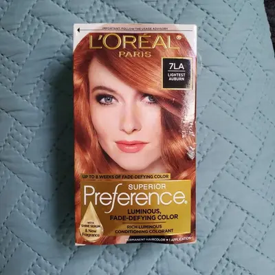 L'Oreal Superior Preference Fade-Defying Color + Shine, 7LA, 3-Pack