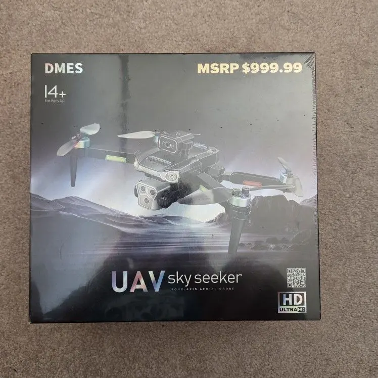 DMS UAV Sky Seeker Four-Axis Drone with 4K HD Camera