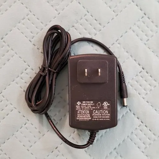 Massage Gun Power Cord, 24V 1A Switching Power Supply