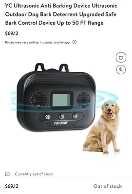 Ultrasonic Outdoor Anti-Barking Dog Bark Deterrent photo 4