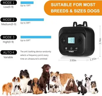 Ultrasonic Outdoor Anti-Barking Dog Bark Deterrent photo 7