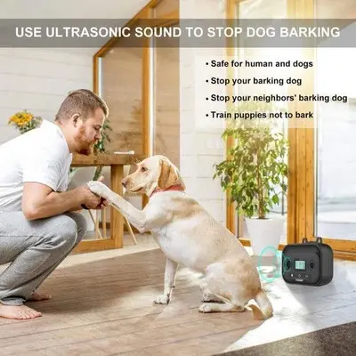 Ultrasonic Outdoor Anti-Barking Dog Bark Deterrent photo 8