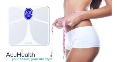 AcuHealth Bluetooth Body Fat Scale and Fitness Analyzer photo 3