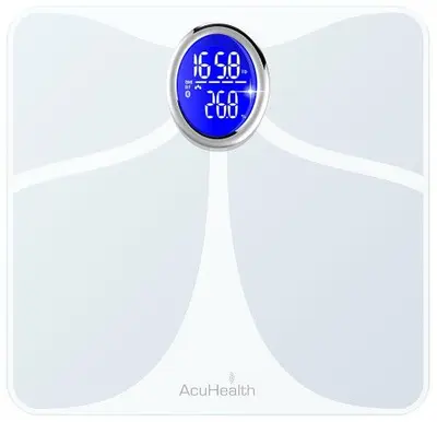 AcuHealth Bluetooth Body Fat Scale and Fitness Analyzer