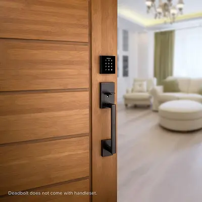 Kwikset 99540-002 Obsidian Z-Wave Touchscreen Electronic Deadbolt photo 5
