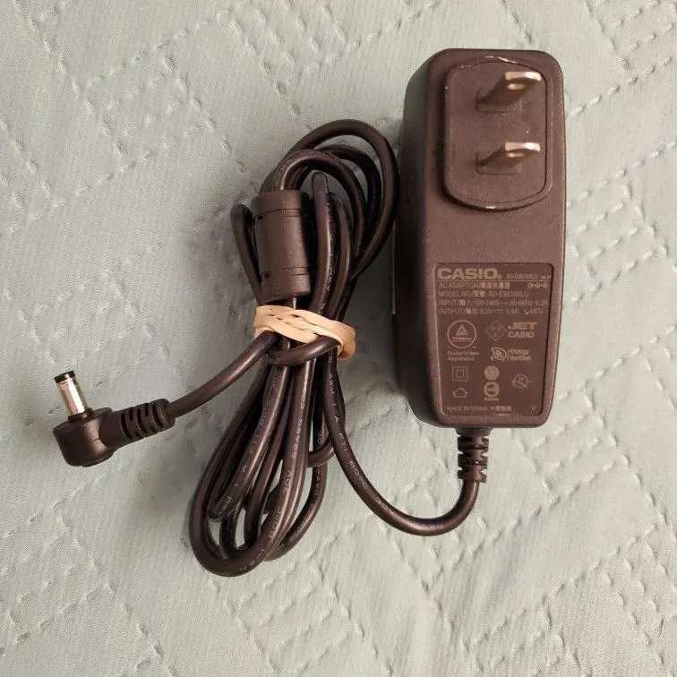 Original 9.5V 1A AC/DC Adapter for Casio ADE95100LU Keyboards
