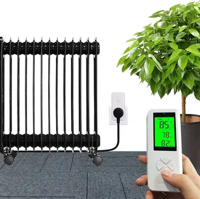 Wireless Plug-In Thermostat Outlet for Heating and Cooling, Remote Control photo 6
