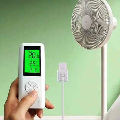 Wireless Plug-In Thermostat Outlet for Heating and Cooling, Remote Control photo 4