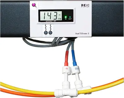 HM Digital DM-2 Commercial In-Line Dual TDS Monitor, 0-9990 ppm photo 2