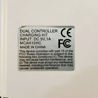 Memorex Dual Controller Charging Kit for Wii, MCAH10HC photo 2
