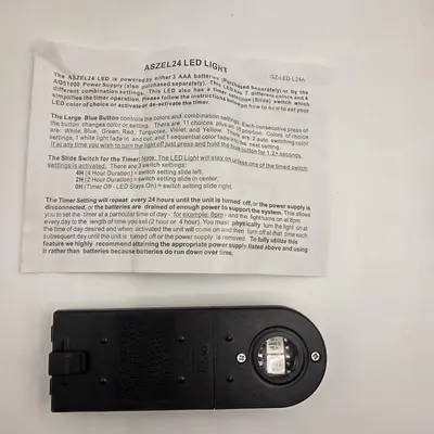 ASZEL24 LED Clip-On Aquarium Light with Built-In Timer photo 8