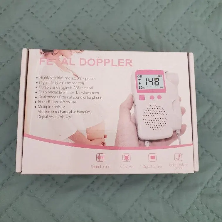 Portable Fetal Doppler Baby Heartbeat Monitor
