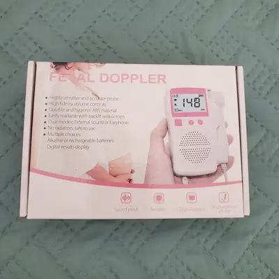 Portable Fetal Doppler Baby Heartbeat Monitor