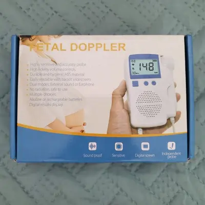 Portable Fetal Doppler Baby Heartbeat Monitor photo 2