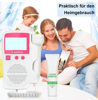 Portable Fetal Doppler Baby Heartbeat Monitor photo 8