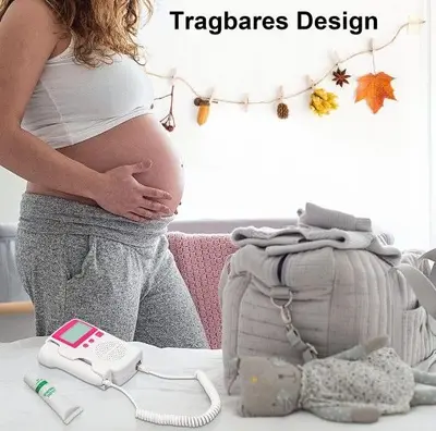Portable Fetal Doppler Baby Heartbeat Monitor photo 9