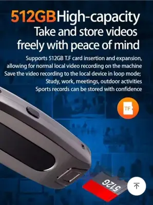 1080P Portable Mini Body Camera, Sports DV Recorder (No Memory Card) photo 7