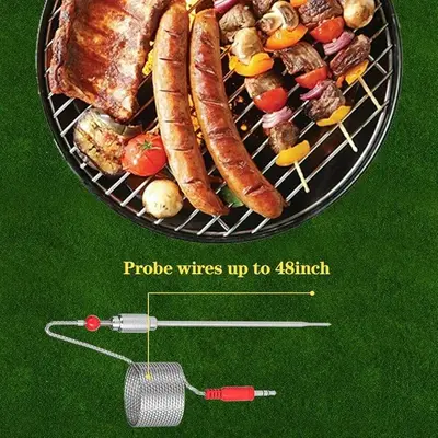 Dual-Probe Digital Meat Thermometer with Timer and Backlit LCD photo 7