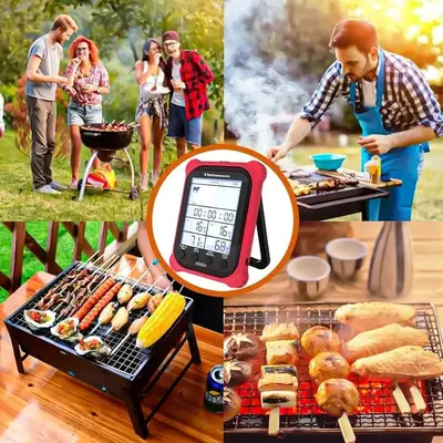 Dual-Probe Digital Meat Thermometer with Timer and Backlit LCD photo 8