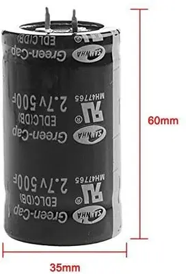 2.7V 500F Super Farad Capacitors for Car Audio photo 2