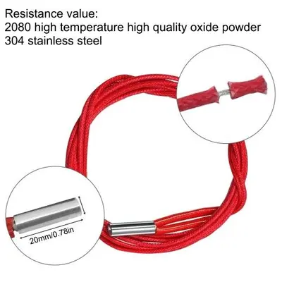 12 Pcs 12V 40W Ceramic Cartridge Heaters with NTC Thermistors for 3D Printers photo 9