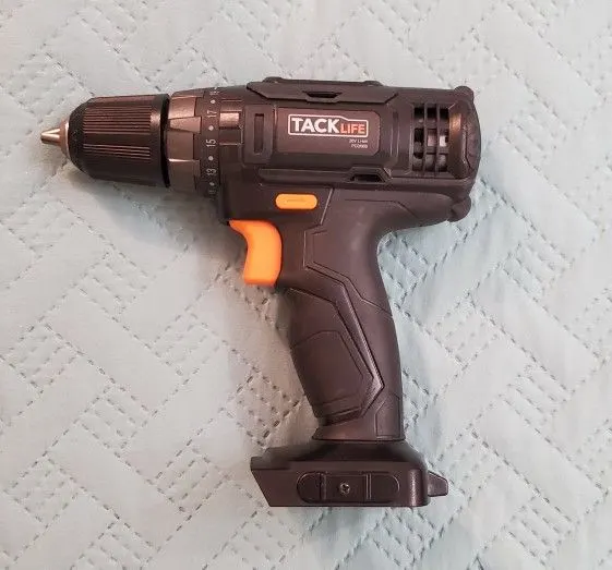 TACKLIFE 20V Max Cordless Drill, 310 in-lb, 16+3 Positions (No Battery)