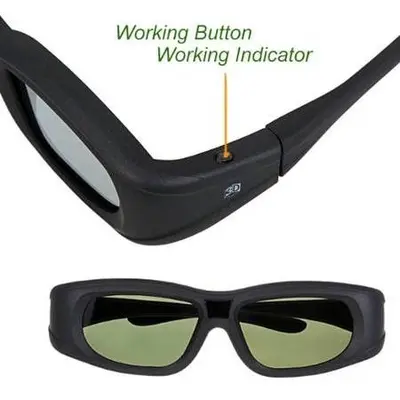 N05-IR Universal Rechargeable 3D IR Active Shutter Glasses photo 4