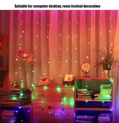 USB LED Copper Wire Fairy String Lights with Remote photo 2