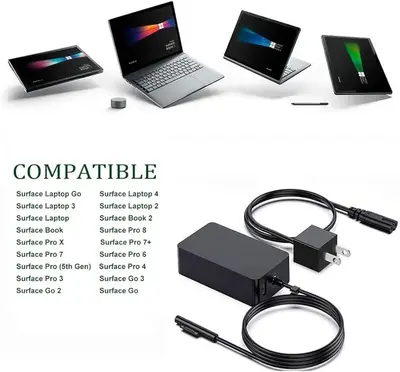 65W 15V 4A AC Adapter Charger for Microsoft Surface Pro 3/4/5 photo 6