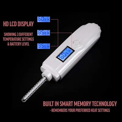 ALLURIA USB Rechargeable Heated Eyelash Curler photo 3