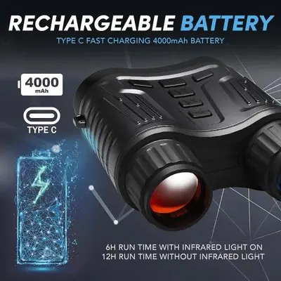 Digital Infrared Night Vision Goggles for Total Darkness photo 5