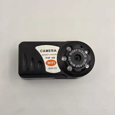 Mini WiFi Spy Camera with Infrared Night Vision, DVR Nanny Cam photo 7
