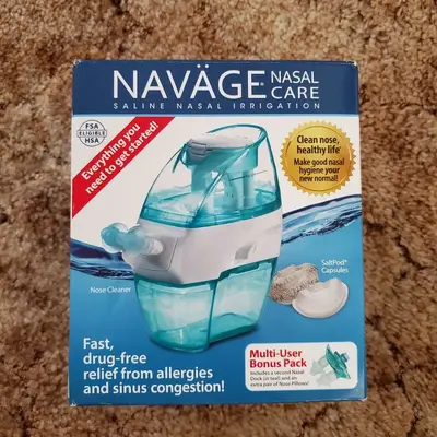 Navage Saline Nasal Irrigation Starter Kit